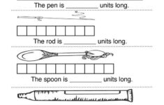 1 MD 2 Common Core Worksheet Common Core Worksheets Measurement