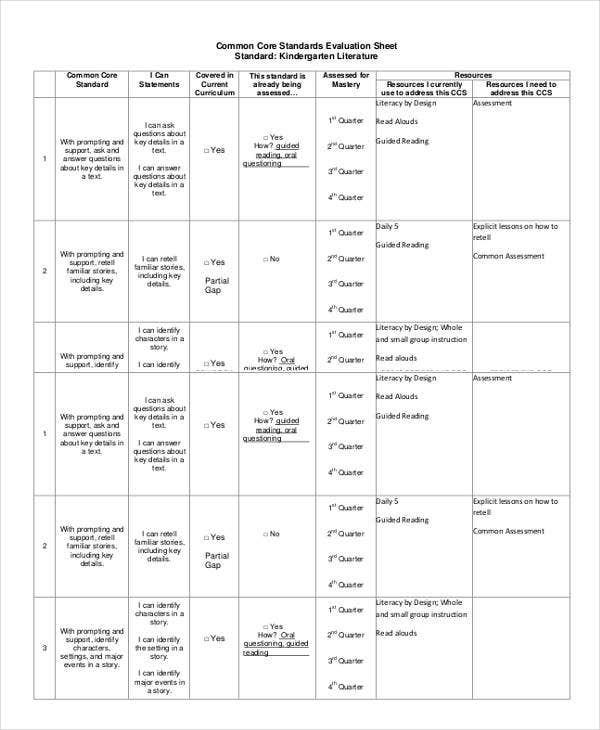 14 Basic Common Core Sheets Free Sample Example Format Free 