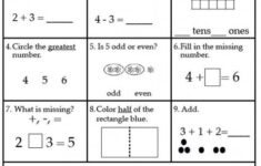 1st Grade Common Core Math Worksheets
