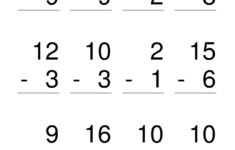 1st Grade Math Worksheets Best Coloring Pages For Kids