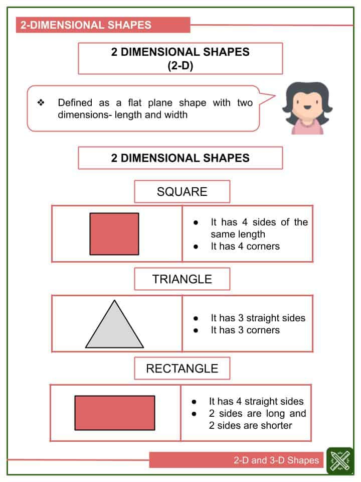 2 D And 3 D Shapes Worksheets Helping With Math