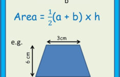 24 Area Of Trapezoid Worksheet Math Infographic Studying Math Math
