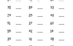 2nd Grade Math Worksheets Best Coloring Pages For Kids