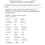 3rd Grade Common Core Reading Foundational Skills Workshee Reading