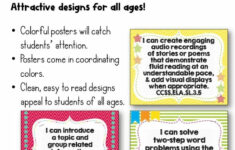 3rd Grade I Can Posters CCSS ELA Math Common Core Standards