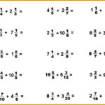 4 Adding Fractions With Unlike Denominators Worksheet FabTemplatez