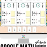 4th Grade Comparing Fractions With Unlike Denominators 4 NF 2 Google