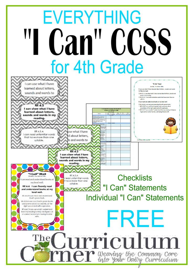 4th Grade I Cans With Images Fourth Grade Science 4th Grade 