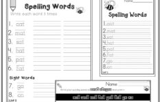 5 FREE Spelling Activities Spelling Words Spelling Words List