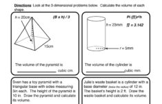 5th Grade Common Core Math Volume Worksheets Multiple Choice 5th