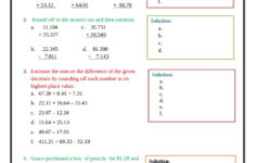 5th Grade Common Core Math Worksheets