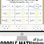 5th Grade Fraction Multiplication As Scaling Google Classroom Video
