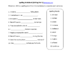 6th Grade Common Core Language Worksheets