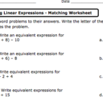 7th Grade Common Core Math Class Winter Packet