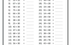 7Th Grade Common Core Math Worksheets With Answer Key Db excel