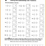 7th Grade Math Printable Worksheets With Answers Math Worksheets