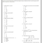 8th Grade Common Core Math Worksheets