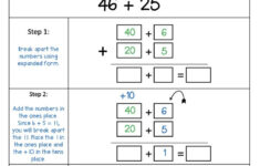 Adding Whole Numbers Using Expanded Form Second Grade Math Teaching