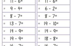 Addition And Subtraction Math Anchors Aligned With Common Core
