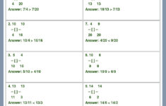 Answer Key Download Worksheet 14534 CCSS Math Content 3 NF A 3 d