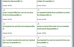 Answer Key Download Worksheet 14996 CCSS Math Content 5 NBT A 3 a