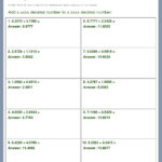 Answer Key Download Worksheet 16153 CCSS Math Content 6 NS B 3