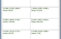 Answer Key Download Worksheet 20414 CCSS Math Content 6 NS B 3