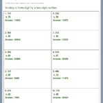 Answer Key Download Worksheet 2701 CCSS Math Content 5 NBT B 5