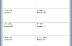 Answer Key Download Worksheet 27256 CCSS Math Content 5 NF B 4 a