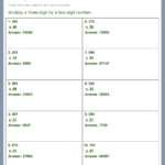 Answer Key Download Worksheet 2757 CCSS Math Content 5 NBT B 5