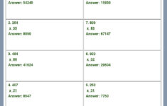 Answer Key Download Worksheet 2757 CCSS Math Content 5 NBT B 5