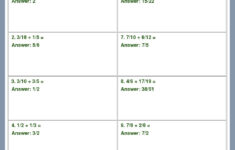 Answer Key Download Worksheet 28200 CCSS Math Content 6 NS A 1