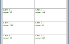 Answer Key Download Worksheet 4601 CCSS Math Content 4 NBT B 6