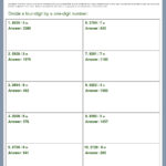 Answer Key Download Worksheet 4602 CCSS Math Content 4 NBT B 6