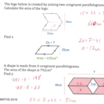 Area Of A Parallelogram Answers Corbettmaths