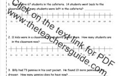 CCSS 2 MD 6 Worksheets Number Line Data Worksheets
