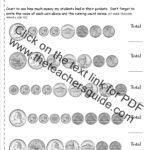 CCSS 2 MD 8 Worksheets Counting Coins Worksheets Money Wordproblems