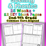 Common Core Foundational Skills Phonics And Spelling Packet