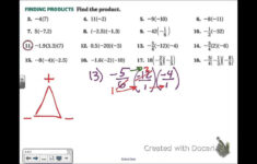 Common Core Math Multiplying Real Numbers Fractions YouTube