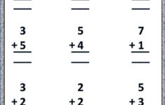 Common Core Maths Addition Printable Worksheet Without Carry In 2020