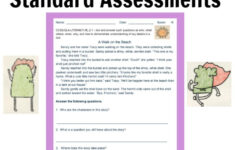 Common Core Reading Literature Standard Assessments For 2nd Grade