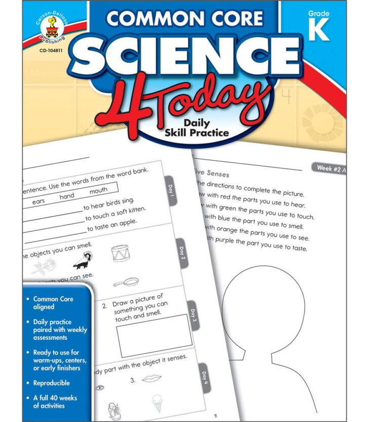 Common Core Science Worksheets Free