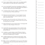 Common Core Sheets Answer Key 6th Grade Kidsworksheetfun