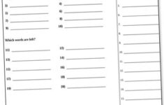 Common Core Sheets Spelling Worksheets Free Math Worksheets