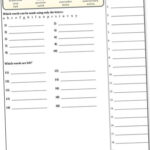 Common Core Sheets Spelling Worksheets Free Math Worksheets