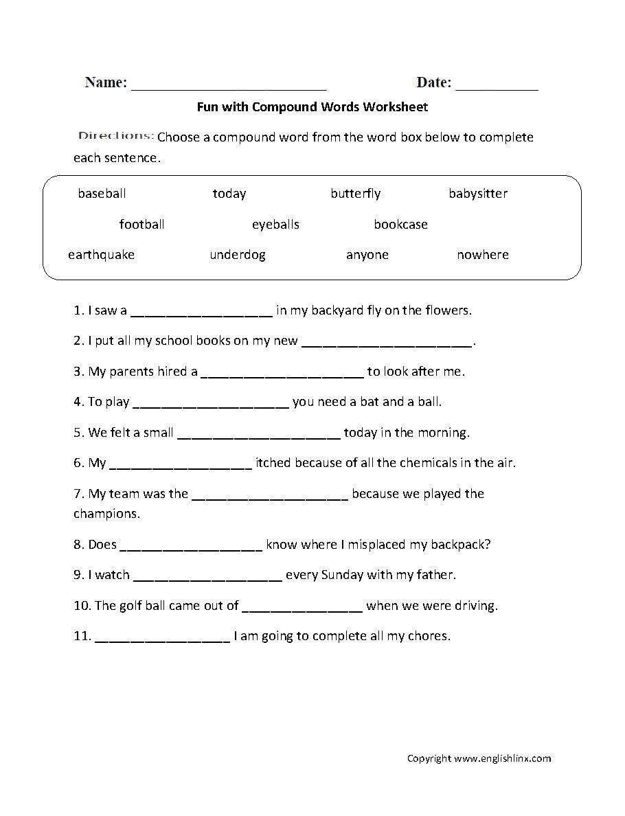 Common Core Vocabulary Worksheets