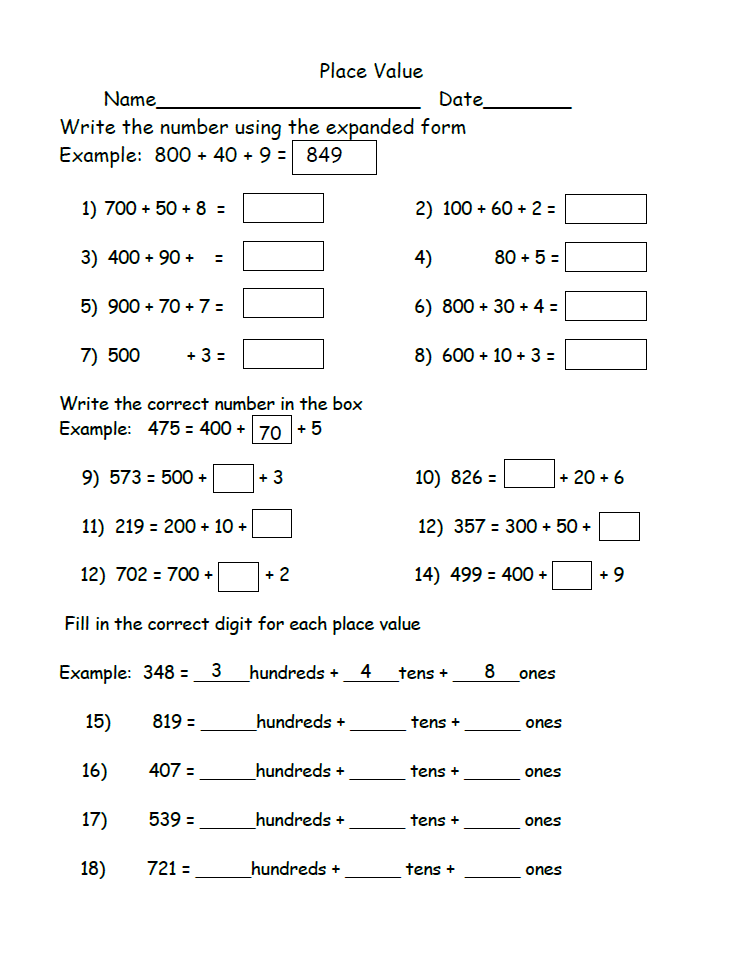 Common Core Worksheets For 2nd Grade At Commoncore4kids