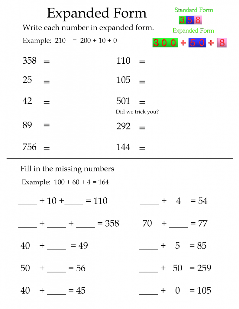 Common Core Worksheets For 2nd Grade At Commoncore4kids Expanded 