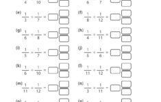 Common Core Worksheets Unit Fraction Word Problems Brian Harrington s