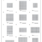 Counting Squares In Rectangles Area Worksheets Area And Perimeter